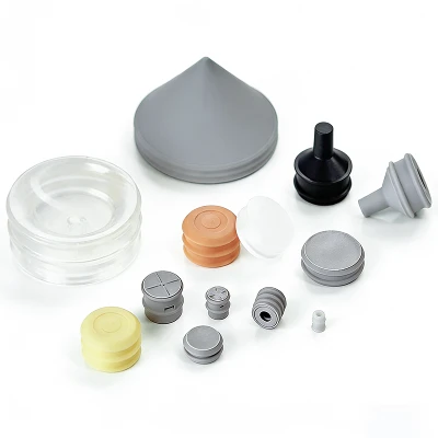 Customized Silicone Syringe Plungers Customized Silicone Syringe Plungers
